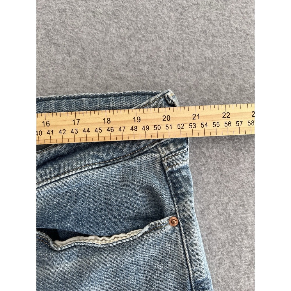 Signature By Levi Strauss & Co. Womens Blue Mid Rise Skinny Jeans 22 - W25 - Picture 10 of 11
